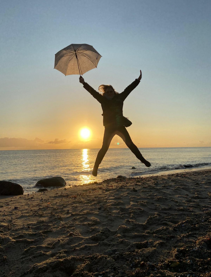 Sonnenaufgang auf der Insel Fehmarn