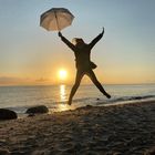 Sonnenaufgang auf der Insel Fehmarn