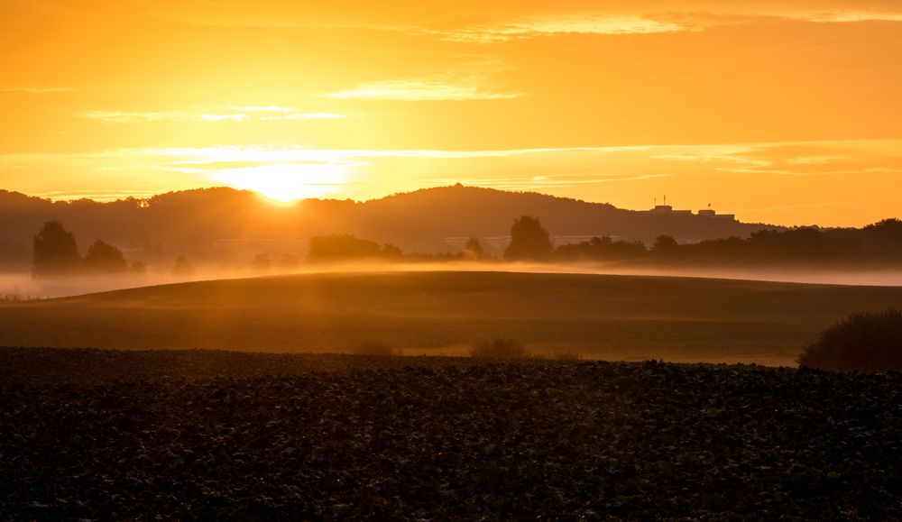 Sonnenaufgang auf der Insel Rügen