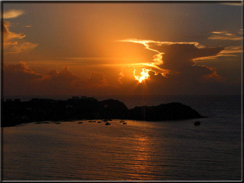 Sonnenaufgang auf der Isla'de Magharita