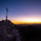 Sonnenaufgang auf der Kampenwand