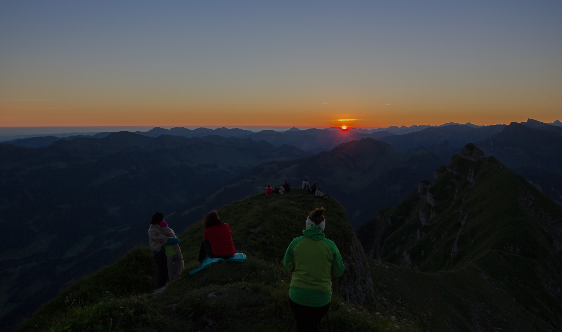 Sonnenaufgang auf der Kanisfluh