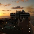 Sonnenaufgang auf der MSC Splendida