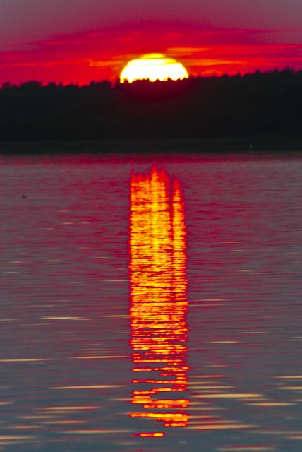 Sonnenaufgang auf der Müritz