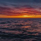 Sonnenaufgang auf der Nordsee