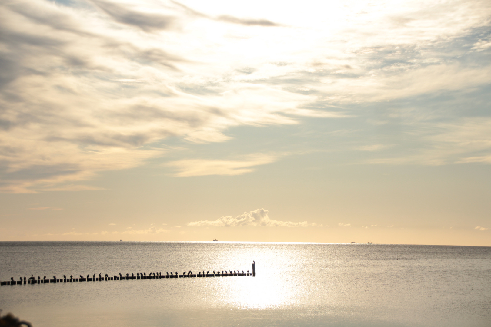 Sonnenaufgang auf der Ostsee