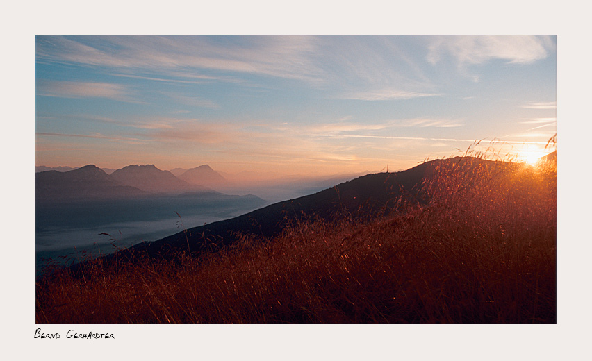 Sonnenaufgang auf der Planai