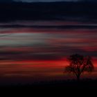 Sonnenaufgang auf der Schwäbischen Alb