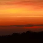 Sonnenaufgang auf der Schwäbischen Alb