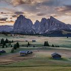 Sonnenaufgang auf der Seiser Alm