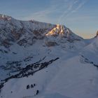 Sonnenaufgang auf der Seiser Alm