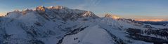 Sonnenaufgang auf der Seiser Alm