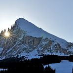 Sonnenaufgang auf der Seiseralm