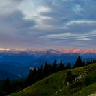 Sonnenaufgang auf der Stiealm