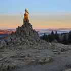 Sonnenaufgang auf der Wasserkuppe