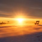 Sonnenaufgang auf der Wasserkuppe