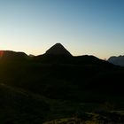 Sonnenaufgang auf der Zollneralm