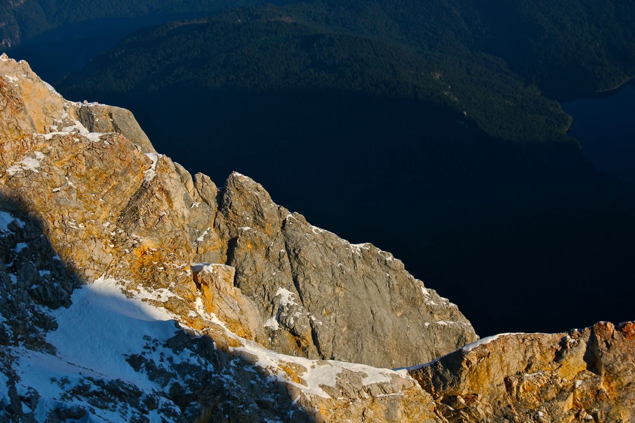 Sonnenaufgang auf der Zugspitze 2