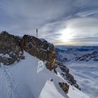 Sonnenaufgang auf der Zugspitze