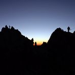 Sonnenaufgang auf der Zugspitze