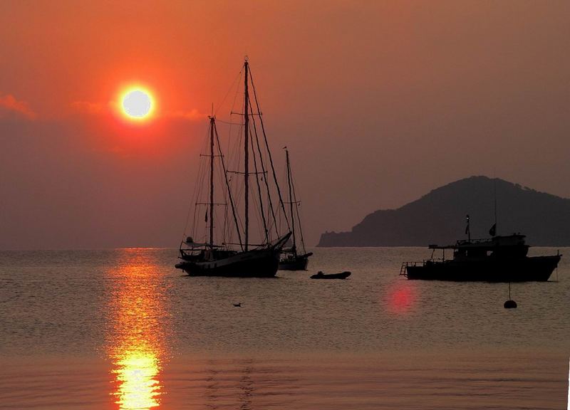 Sonnenaufgang auf Elba