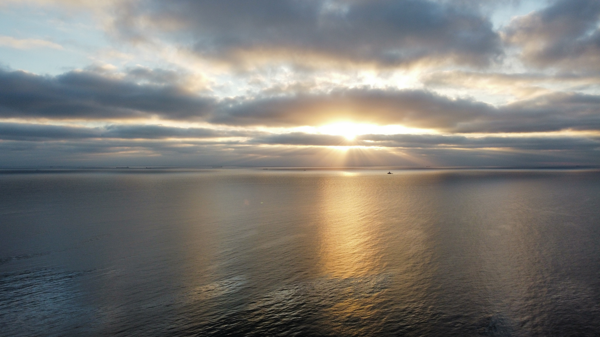 Sonnenaufgang auf Fehmarn