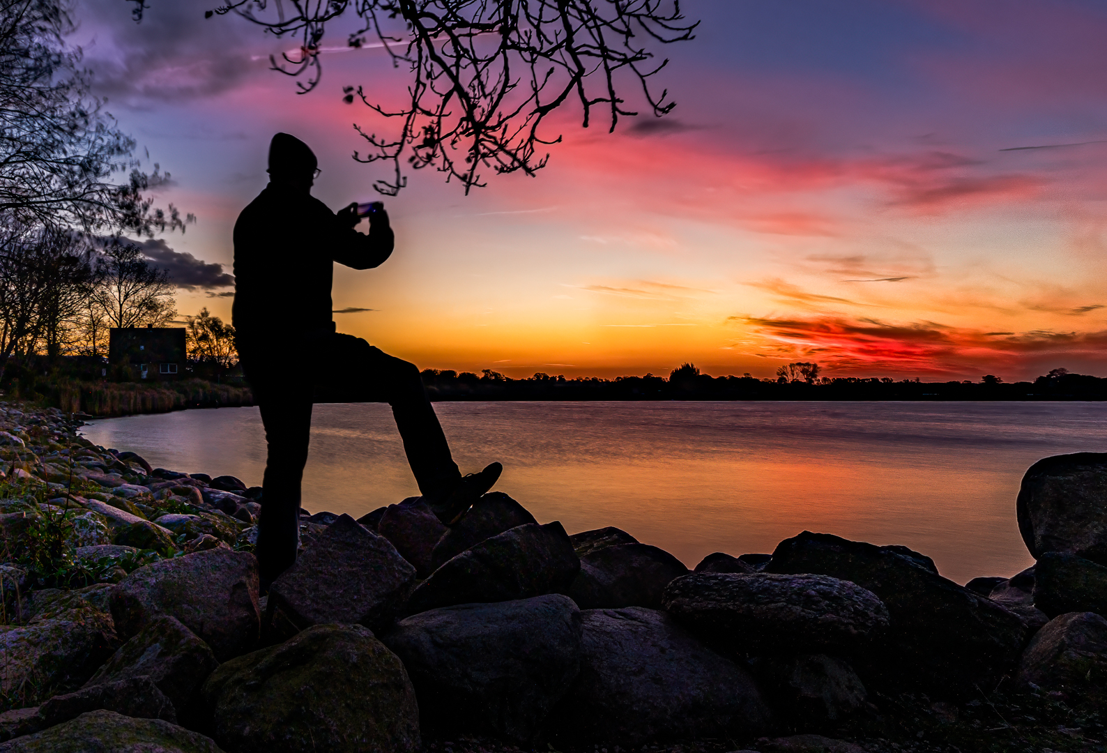 Sonnenaufgang auf Fehmarn 