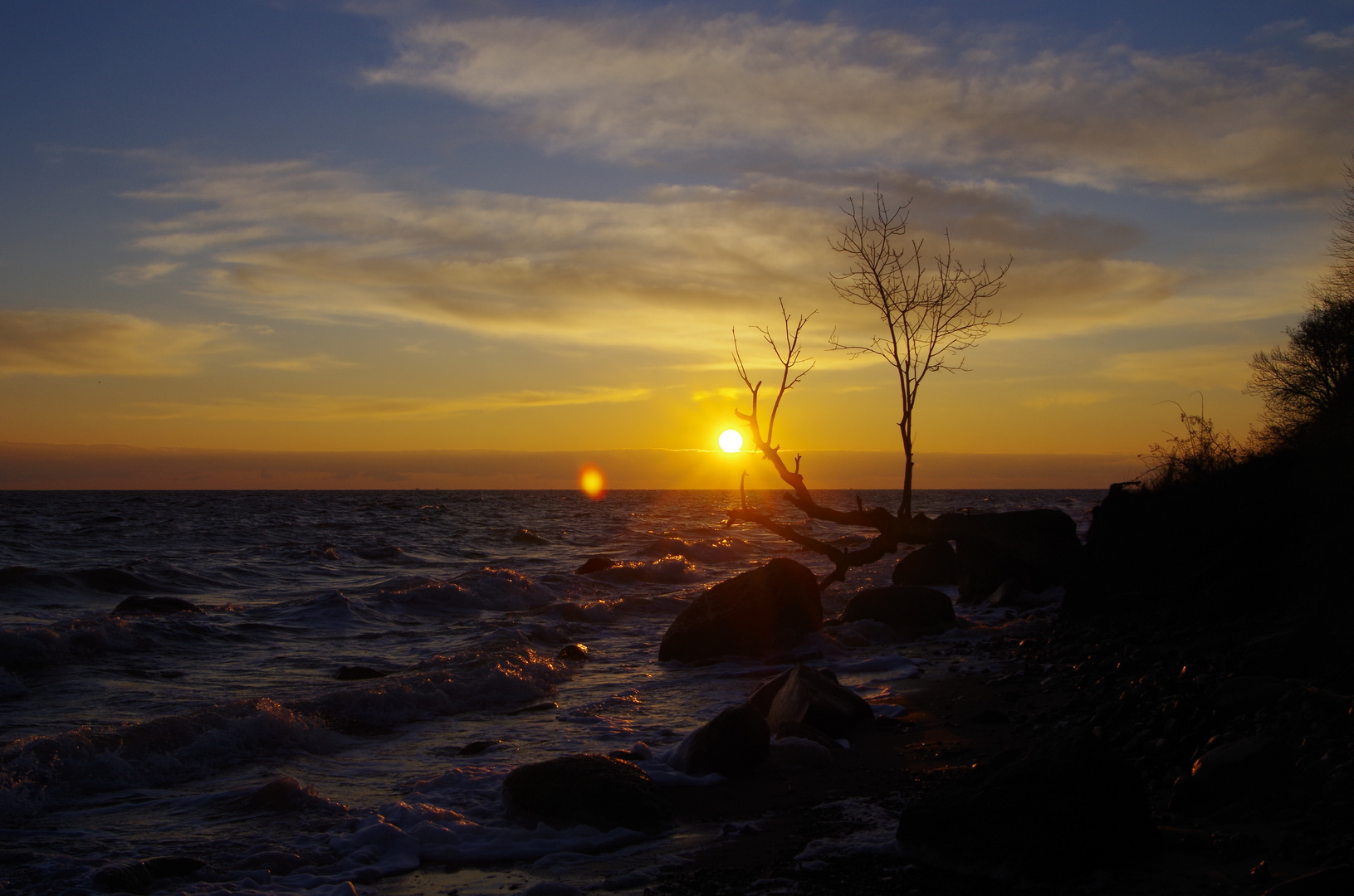 Sonnenaufgang auf Fehmarn