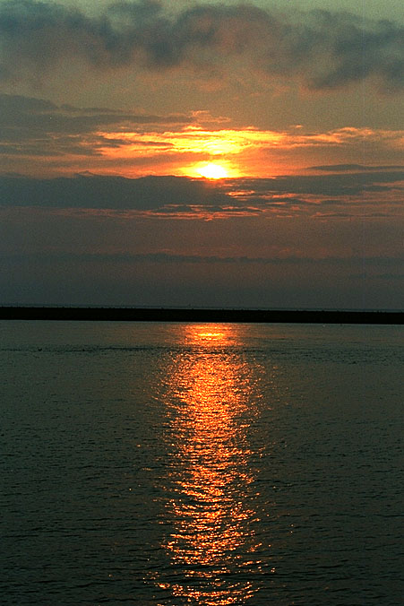 Sonnenaufgang auf fehmarn