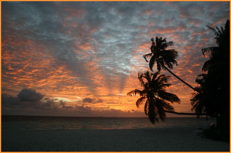 Sonnenaufgang auf Fihalhohi