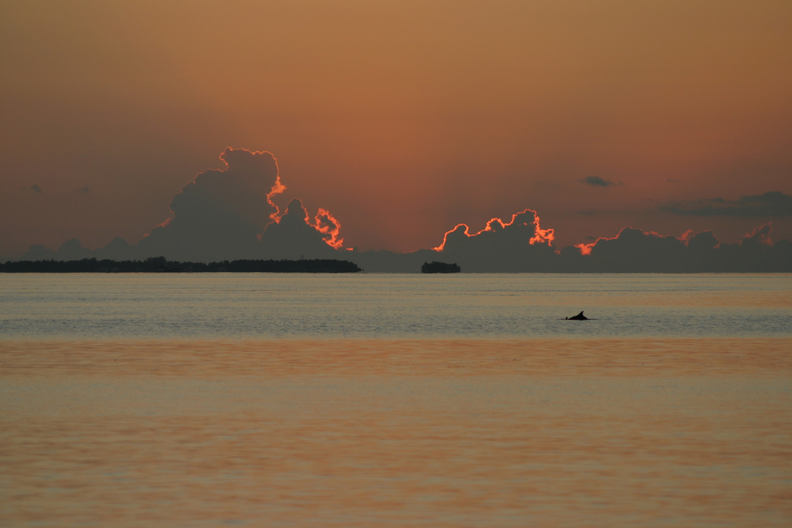 Sonnenaufgang auf Fihalohi