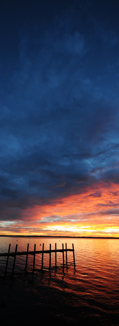 Sonnenaufgang auf Frauenchiemsee