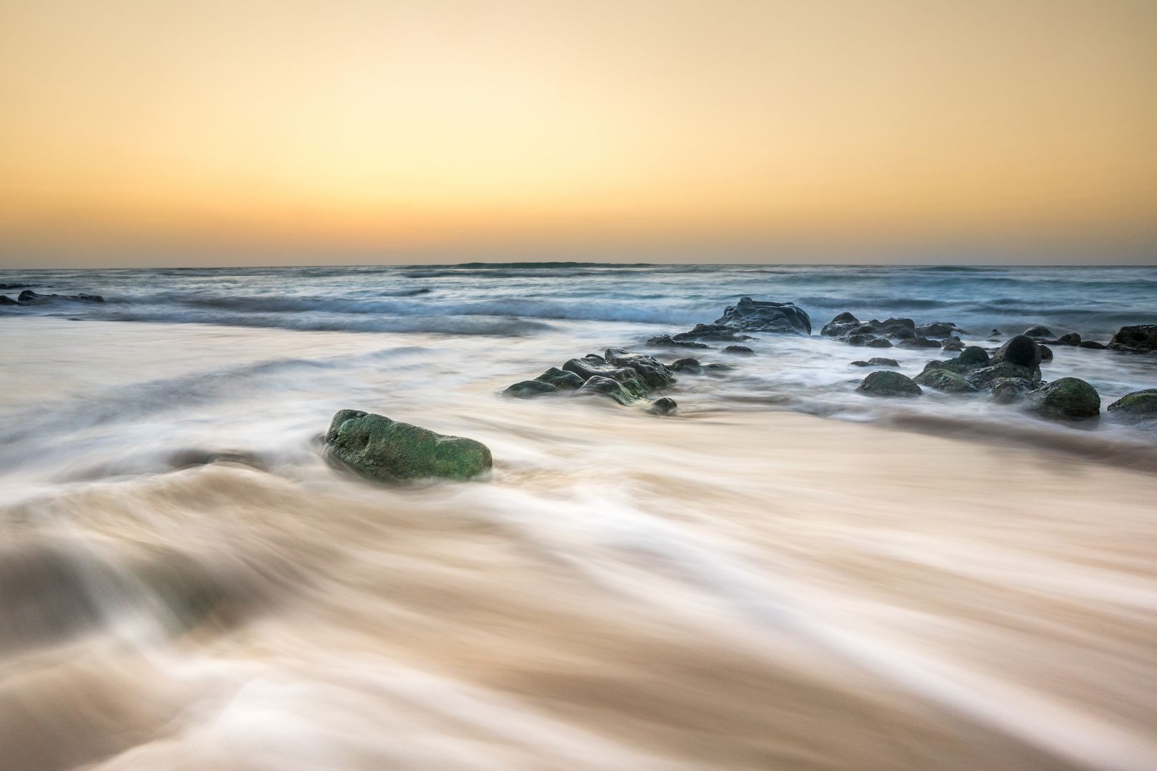 Sonnenaufgang auf Fuerteventura bei Esquinzo