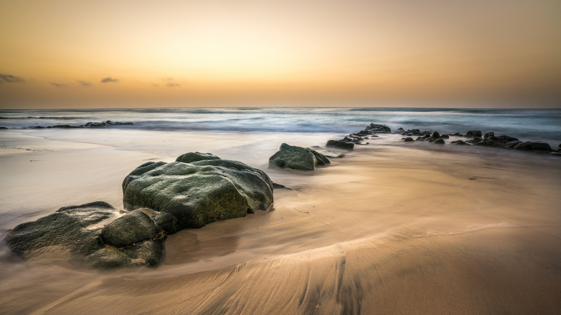 Sonnenaufgang auf Fuerteventura bei Esquinzo