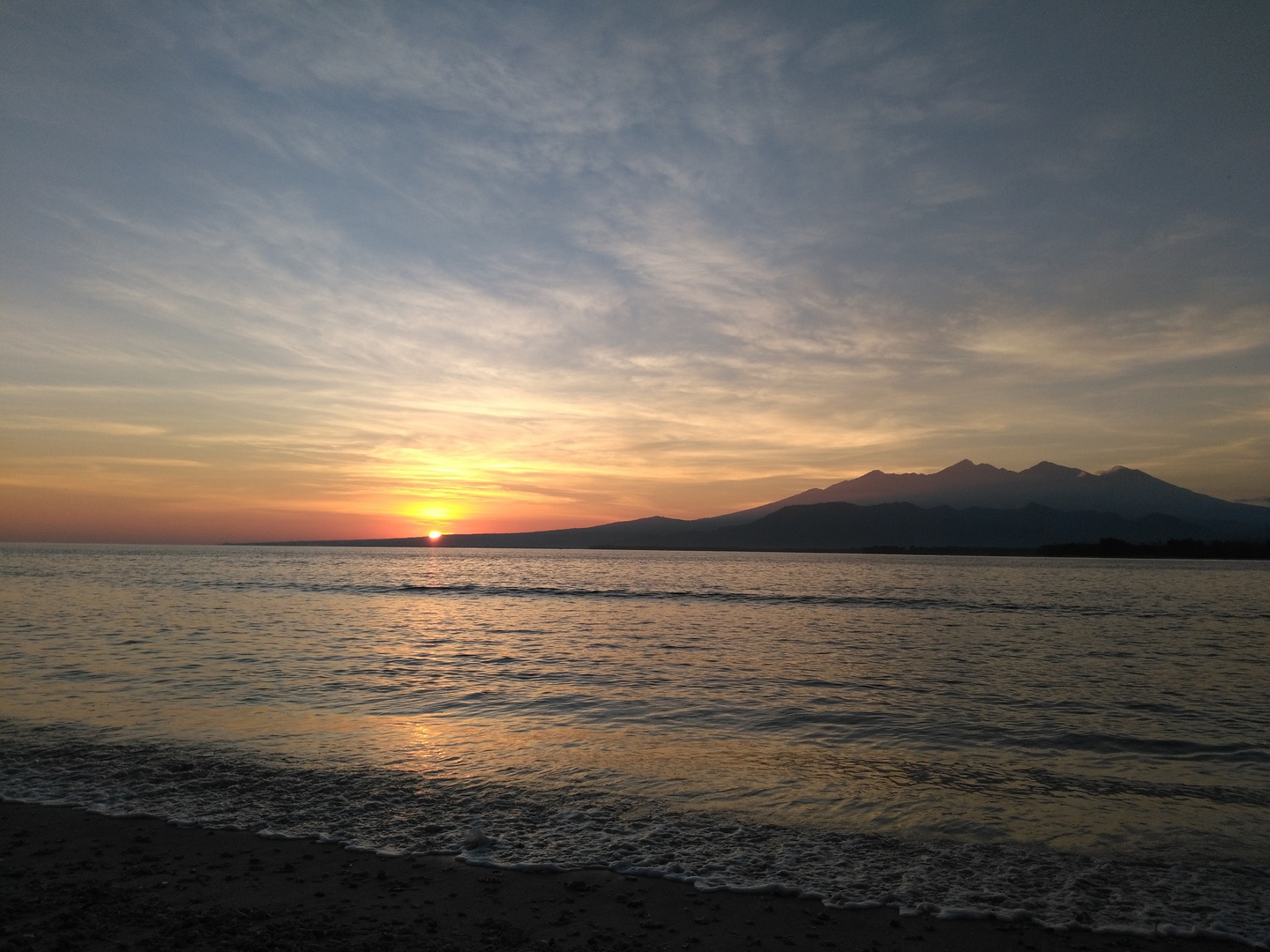 Sonnenaufgang auf Gili Air