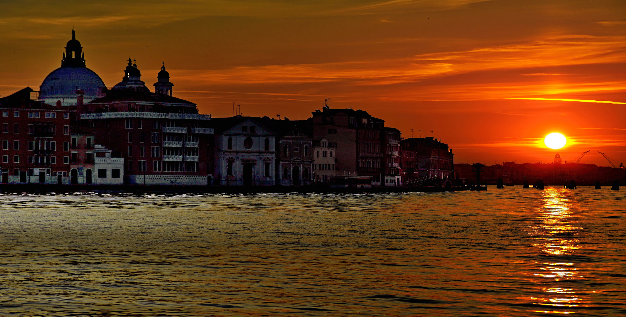 Sonnenaufgang auf Giudecca