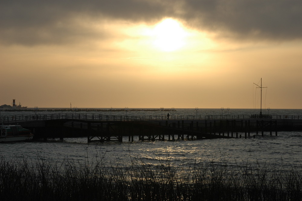 Sonnenaufgang auf Helgoland