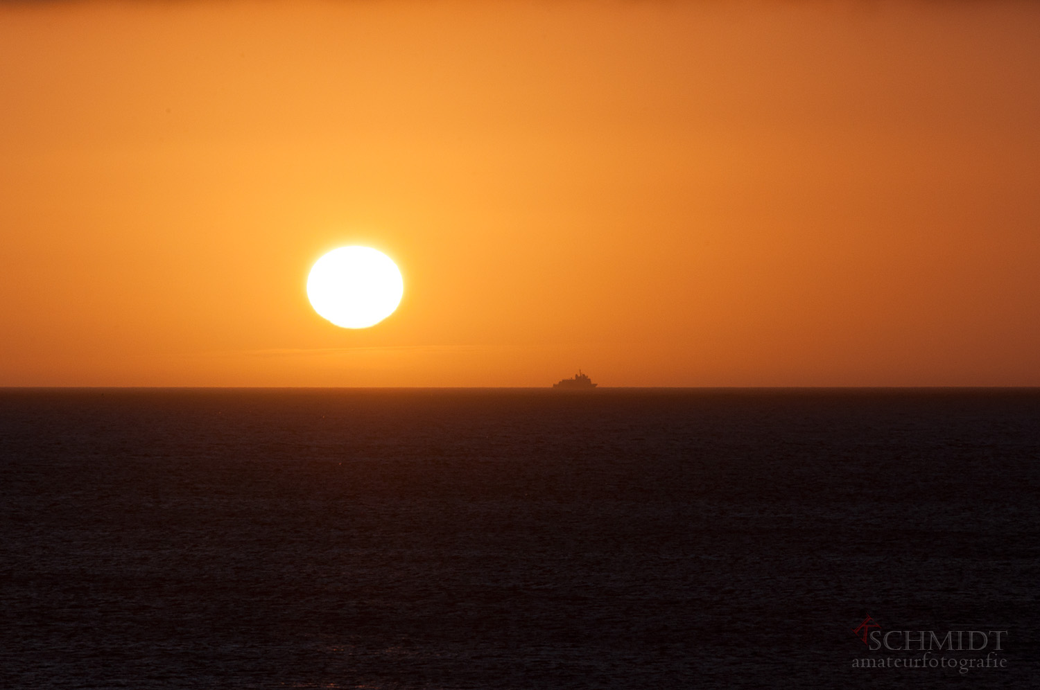 Sonnenaufgang auf Helgoland 2