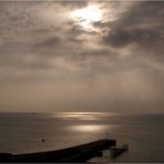 ...Sonnenaufgang auf Helgoland...