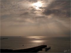 ...Sonnenaufgang auf Helgoland...