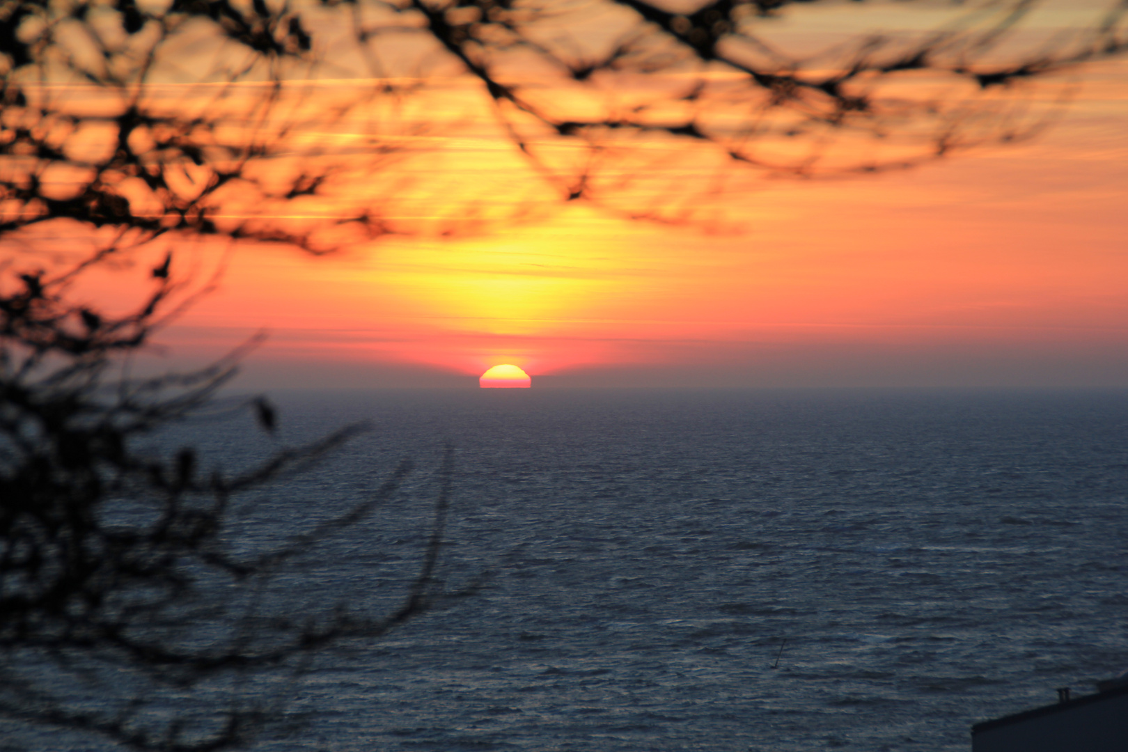 Sonnenaufgang auf Helgoland