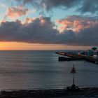 Sonnenaufgang auf Helgoland