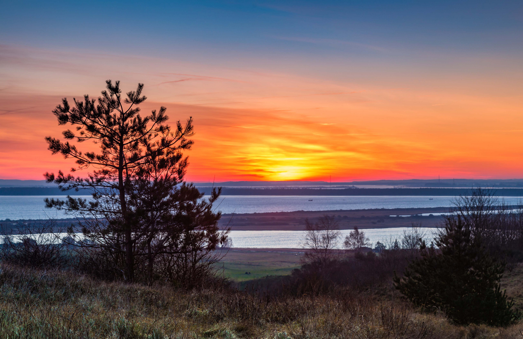 Sonnenaufgang auf Hiddensee