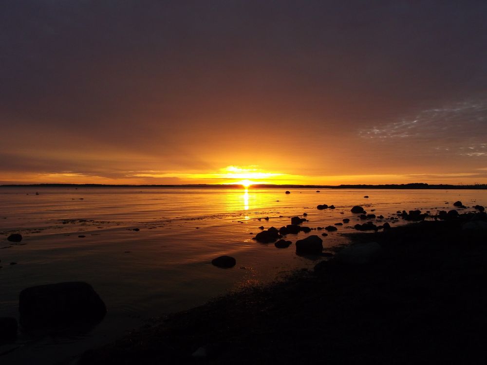 Sonnenaufgang auf Insel Poel Foto & Bild | landschaft, meer & strand, poel  Bilder auf fotocommunity