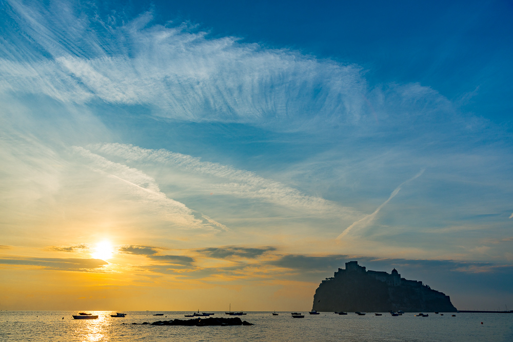 Sonnenaufgang auf Ischia