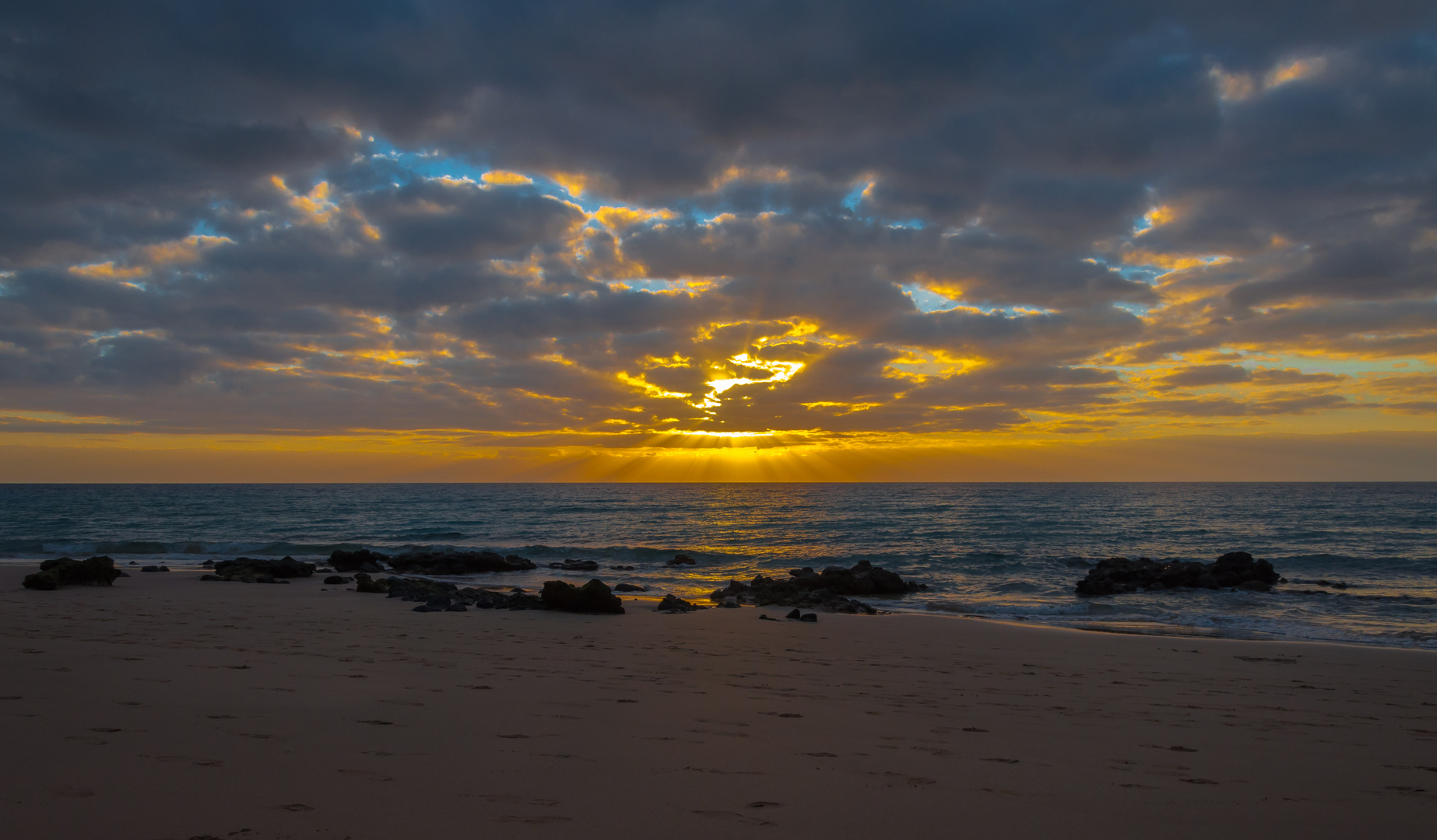 Sonnenaufgang auf Jandia (Fuerteventura)