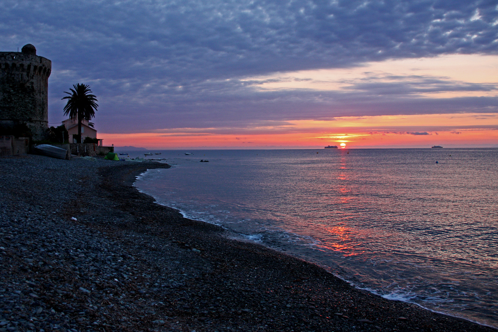 Sonnenaufgang auf Korsika