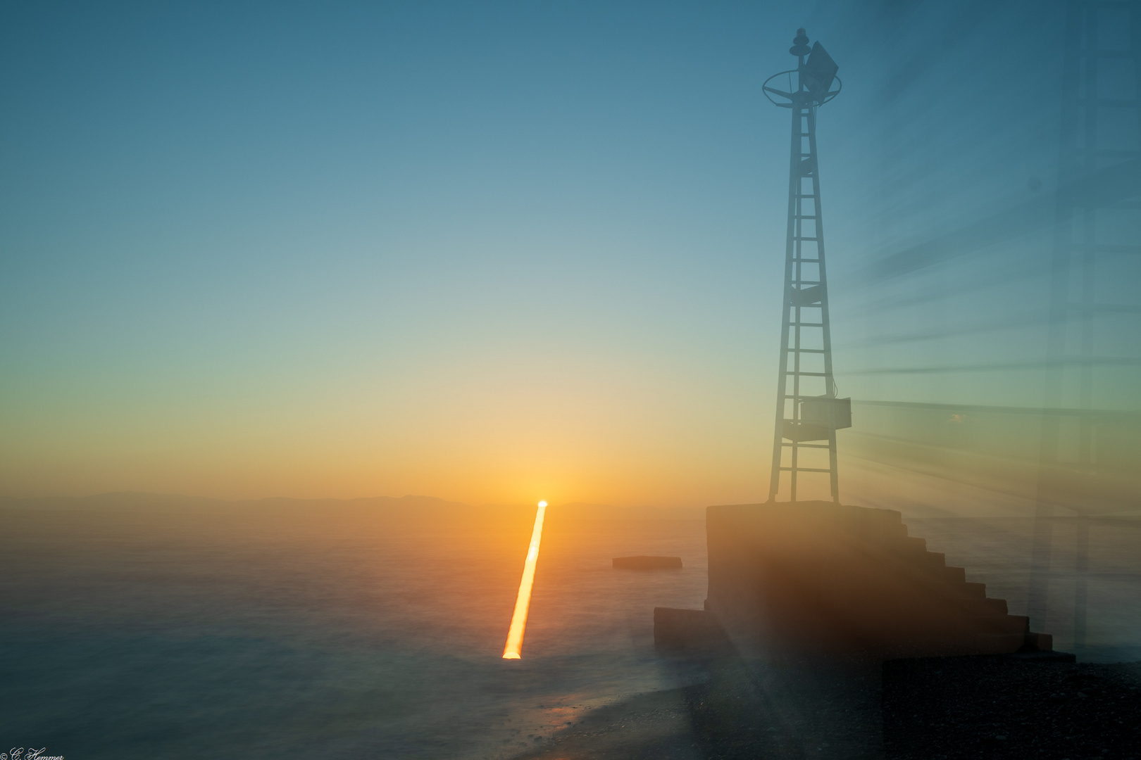 Sonnenaufgang auf Kos 3 (Zoomeffekt)