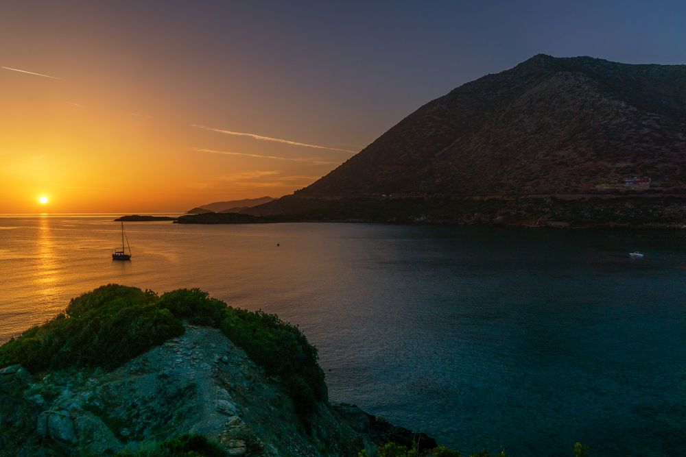 Sonnenaufgang auf Kreta