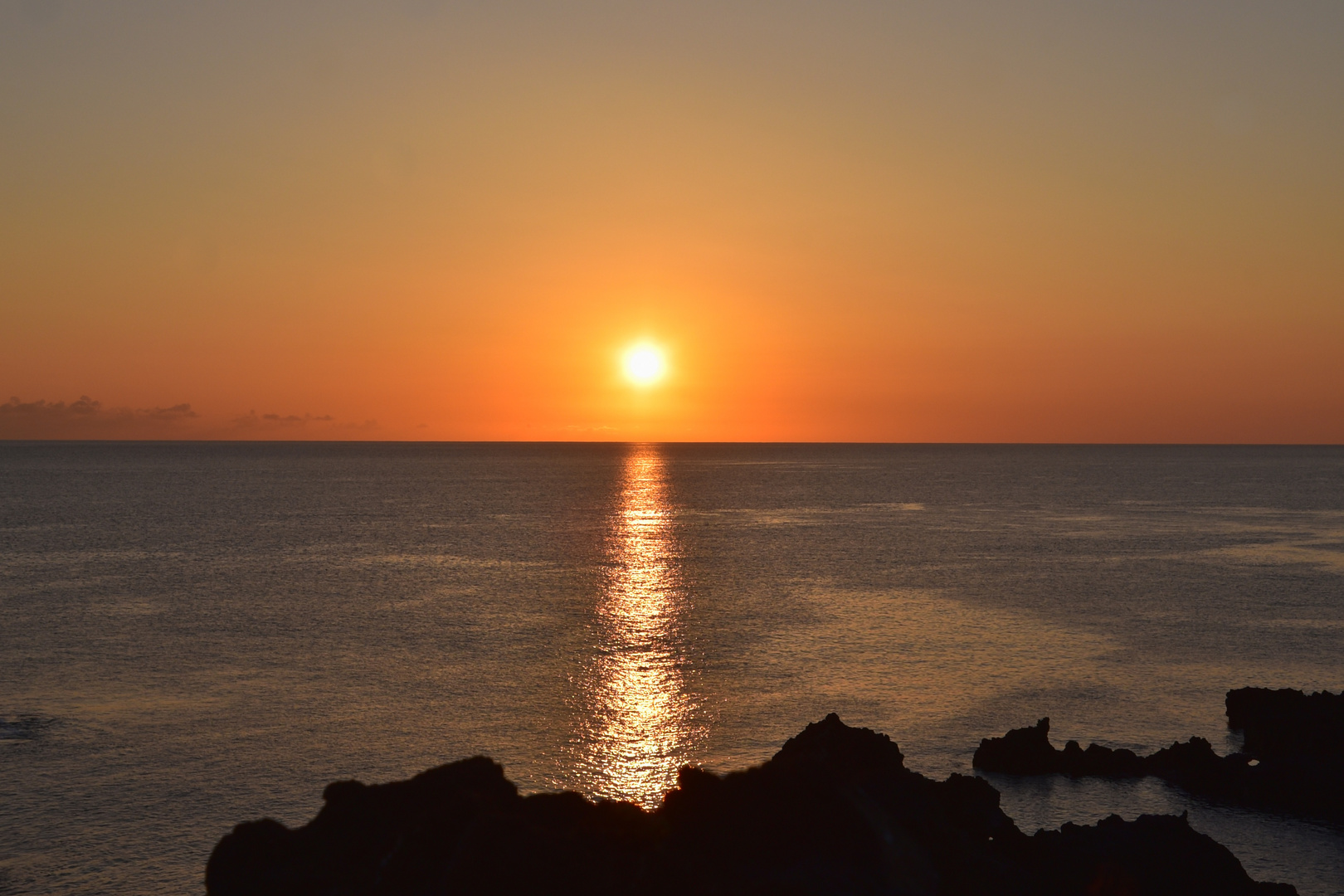 Sonnenaufgang auf La Palma / Los Cancajos